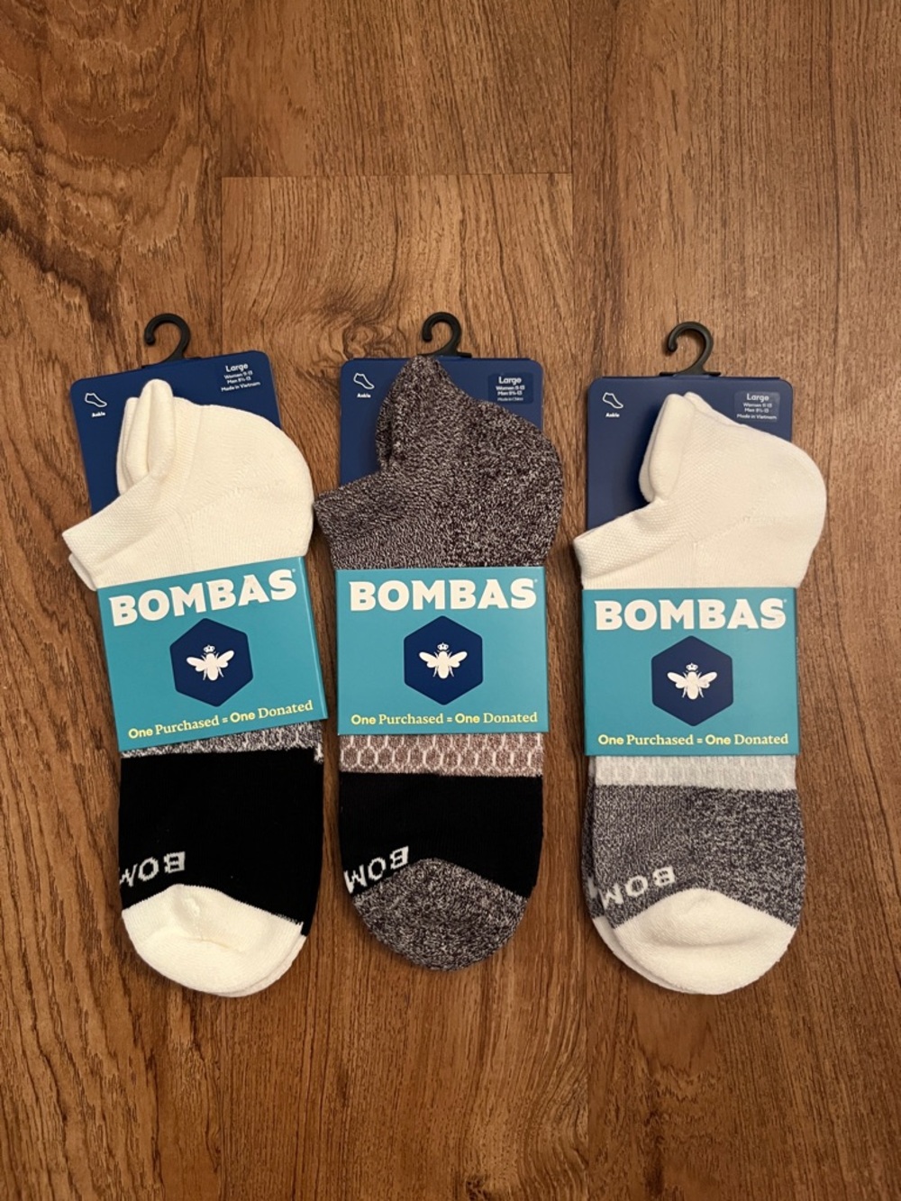 NWT Bombas Ankle Socks